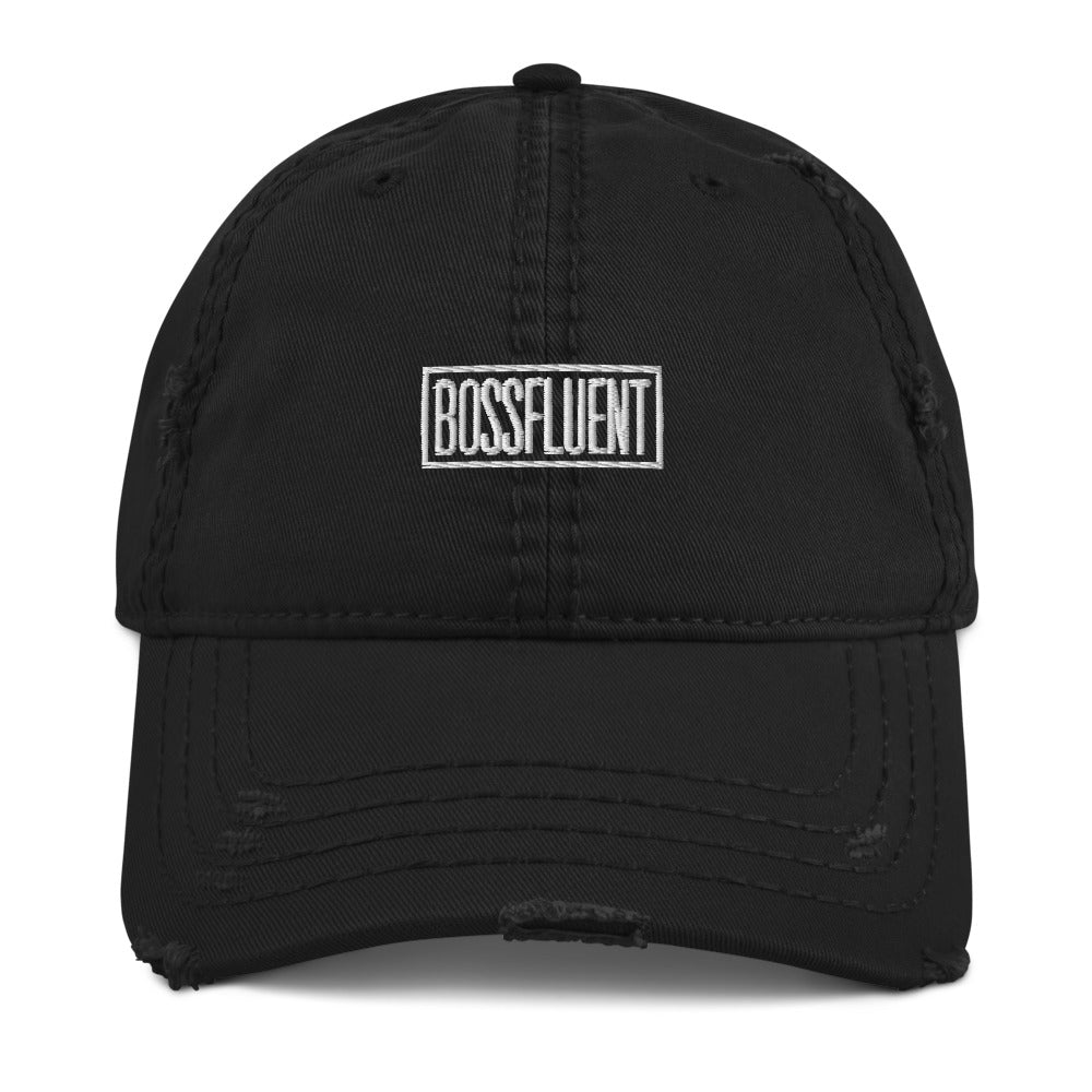 Bossfluent Distressed Dad Hat