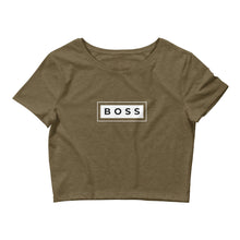 Load image into Gallery viewer, Women’s BOSS Crop Tee
